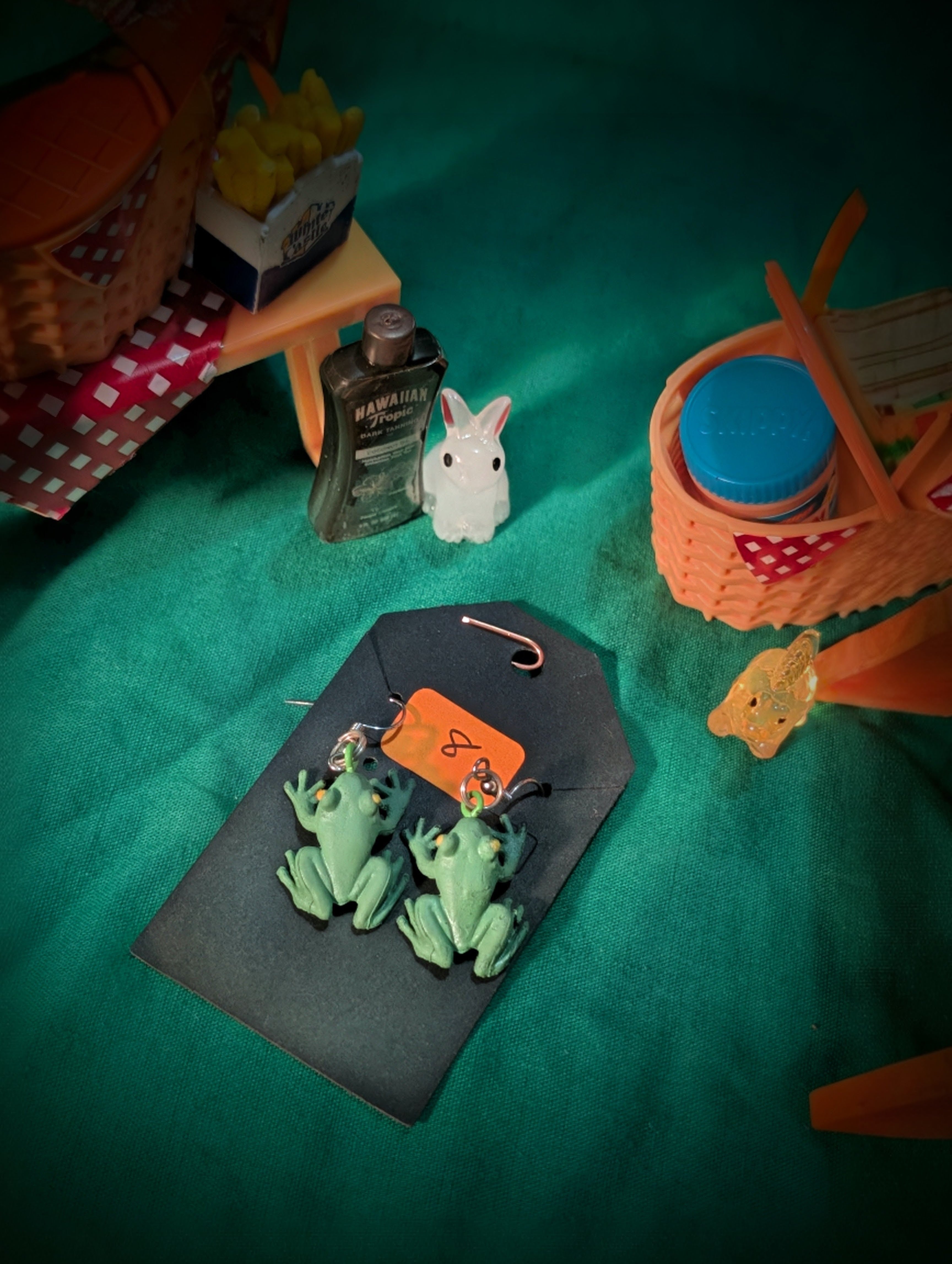 Frog or Toad Earrings