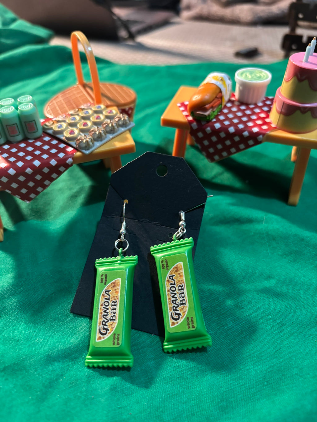 Granola Bar Earrings