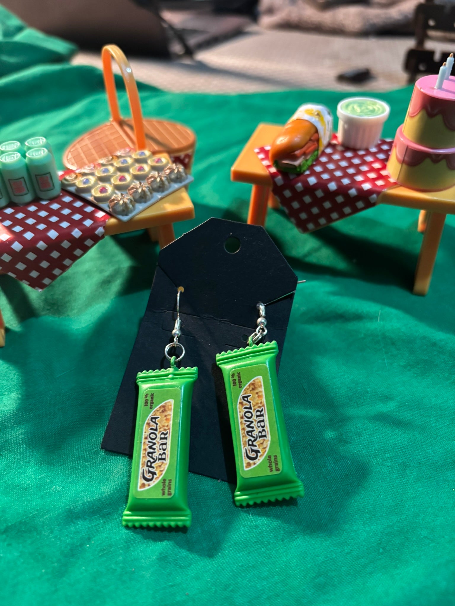 Granola Bar Earrings